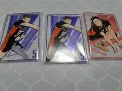 ハイキュー!!　ステータスカード　vol.2 田中2点、澤村1点、計3点