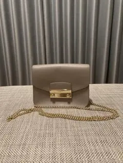 FURLA metropolis グレー クロスボディ