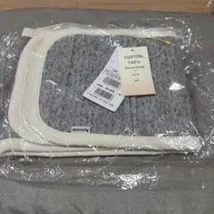 【防災未使用タグ付】Aquascutum高級綿製マフラー