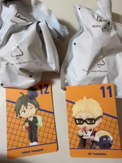 popmart ハイキュー！！フィギュア 月島＆山口2点セット
