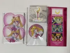 本日限定☆セーラームーン 缶バッジ ハートクリアカード ロングフォトステッカー