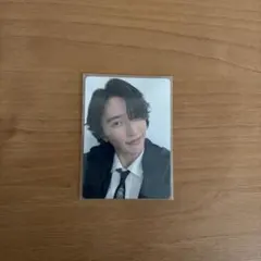 なにわ男子 アシンメトリー/Black Nightmare 道枝駿佑 トレカ