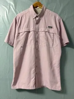 EddieBauer フィッシングシャツ リップストップ レアカラーくすみピンクのサムネイル