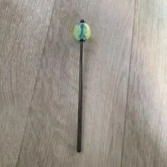 warg 青緑色ビーズのかんざし