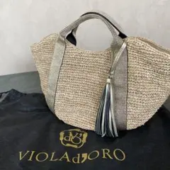 2026年最新】ヴィオラドーロ VIOLAd'ORO ラフィア×レザーの人気