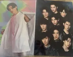 目黒蓮 滝沢歌舞伎 クリアファイル