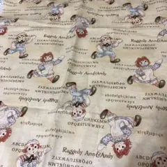 Raggedy Ann & Andy プリント生地