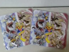 ポケモン化石博物館 ミニタオル 2枚セット