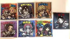 鬼滅の刃マンチョコ 無限城編 シール 7枚セット 胡蝶しのぶ 猗窩座