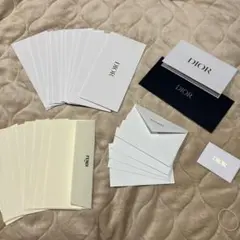 DIOR FENDI ジバンシー３０枚ロゴ入り封筒セット