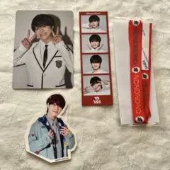 なにわ男子 HARD WORK 大橋和也 トレカ ステッカー 特典 フォトカード