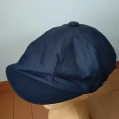 New Era ネイビー キャスケットニューエラ　ハンチング