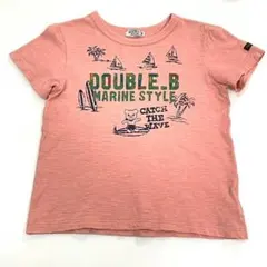 ミキハウス DOUBLE.B 120 Tシャツ ビーくん ダブルビー キッズ