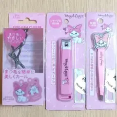 ３点セット おしゃれキャット マリー 爪切り＆毛抜き＆アイラッシュカーラー