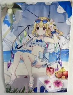 新品 波天宮文具 東方Project 下敷きフランドールスカーレット 上海