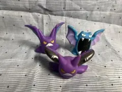 [技あり]ポケモン 指人形 クロバット ゴルバット 2体セット BANDAI