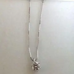 銀座miwa　ダイヤモンドネックレス　0.15カラット　18K