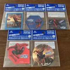 スパイダーマン ハイチュウ オリジナルダイカットステッカー 全5種セット