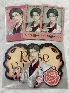 にじさんじ　Rose Valentine チェキ風カード　特典　五木左京