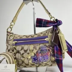 Y2K✨Coach shoulderbag POPPY patchwork
