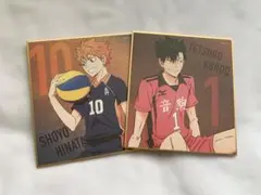 ハイキュー ゴミ捨て場の決戦展 ミニ色紙