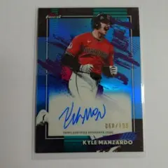 Topps Finest Kyle Manzardo 直筆サイン 199枚限定