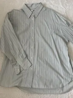 UNIQLO U ストライプシャツ　Lサイズ