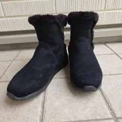 エレッセ　光電子　スエードショートブーツ