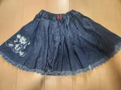 シューラルー　ミッキー ミニー デニムスカート サイズ120