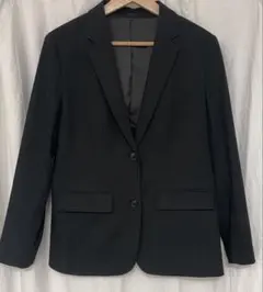 【美品】UNIQLO テーラードジャケット ブラック