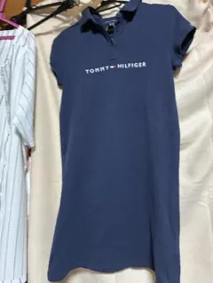 TOMMY HILFIGER ポロワンピース ネイビー XLのサムネイル