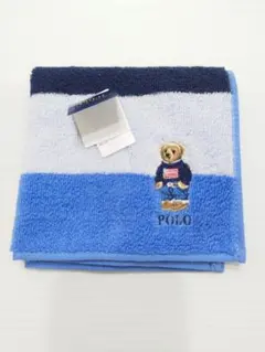 ポロ ラルフローレン ベアー刺繍 タオルハンカチ タグ付 未使用品