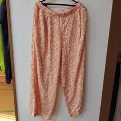 PRINCESSE tam.tam 花柄イージーパンツ XL