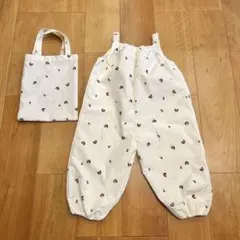 PUPPAPUPO プレイウェア 80-100cm トートバッグ付き