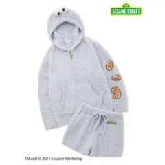 GELATO PIQUEクッキーモンスター パーカ&ショートパンツ&ヘアバン付