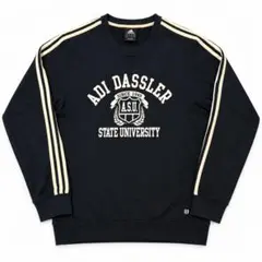 adidas ADI DASSLER カレッジ スウェット XO ブラック