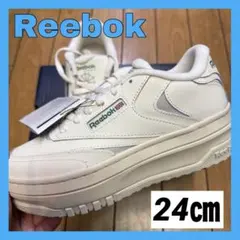 リーボック クラブシー エクストラ24.5cm チョーク - メルカリ