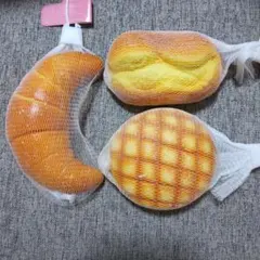ラスト1点セール☆ パン スクイーズ 甘い香り付き 3個セット ⑦のサムネイル