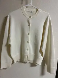 GU アイボリー カーディガン Lサイズ