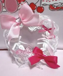 ホイップデコ　トレカケース　平成女児　量産型　ピンク