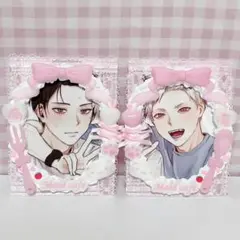 ♡55 ホイップデコ トレカケース ペアセット 量産型 ガーリー ♡
