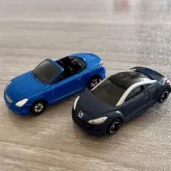 2台】トミカ 2002オリジナル トヨタ ソアラ＆三菱ふそう エアロ