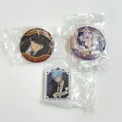 くら寿司 マッシュル 缶バッジ アクリルステッカー 3点セット 新品