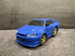 ⭐️ドライブタウン　日産　スカイライン　GTR R34 Vスペック　ブルーのサムネイル