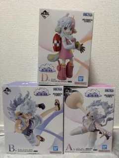 ワンピース 一番くじ　思い描く未来　A賞B賞D賞まとめ売り　ルフィボニーアトラス