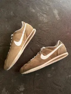 NIKE CORTEZ】ナイロン/ベージュ×ブルー(1998年製) - メルカリ