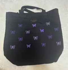 ANNA SUI mini 蝶刺繍 トートバッグ