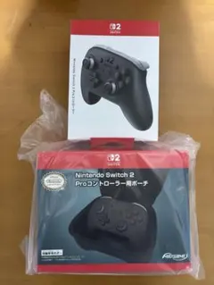Nintendo Switch 2 Proコントローラー+ポーチ ブラック