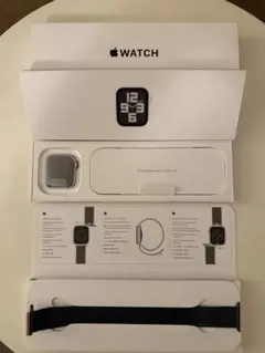 Apple Watch SE 2nd 40mm 本体 シルバー 美品