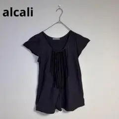 alcaliアルカリ フリル袖Tシャツ　カットソー